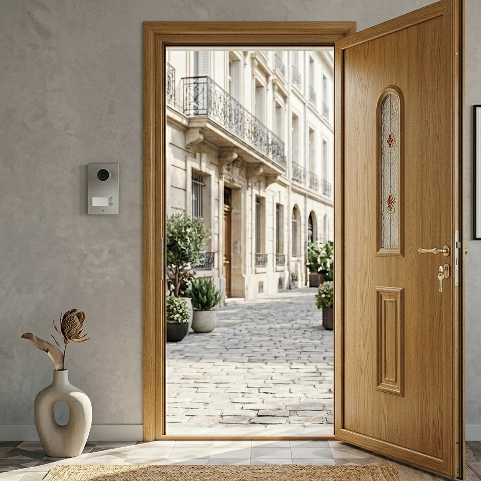 Porte d'entrée en ALU CLASSIC 3364