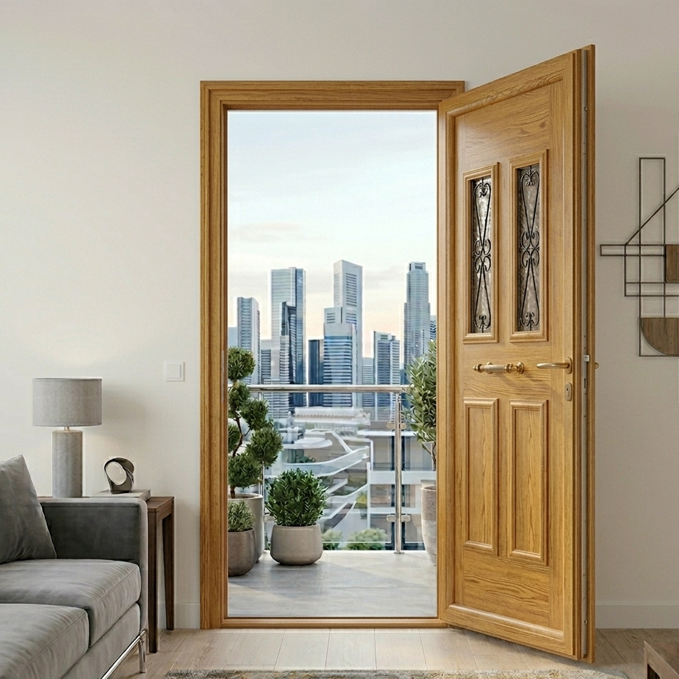 Porte d'entrée en ALU CLASSIC 3563