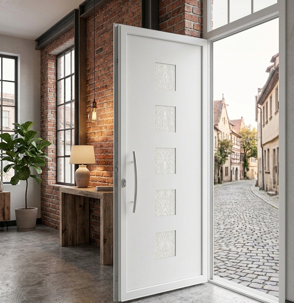 Porte d'entrée en ALU SIMPLEX 8012-1
