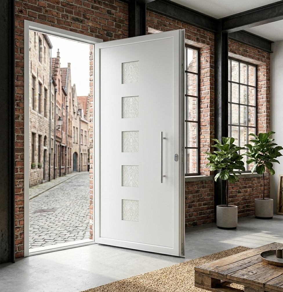 Porte d'entrée en ALU SIMPLEX 8012