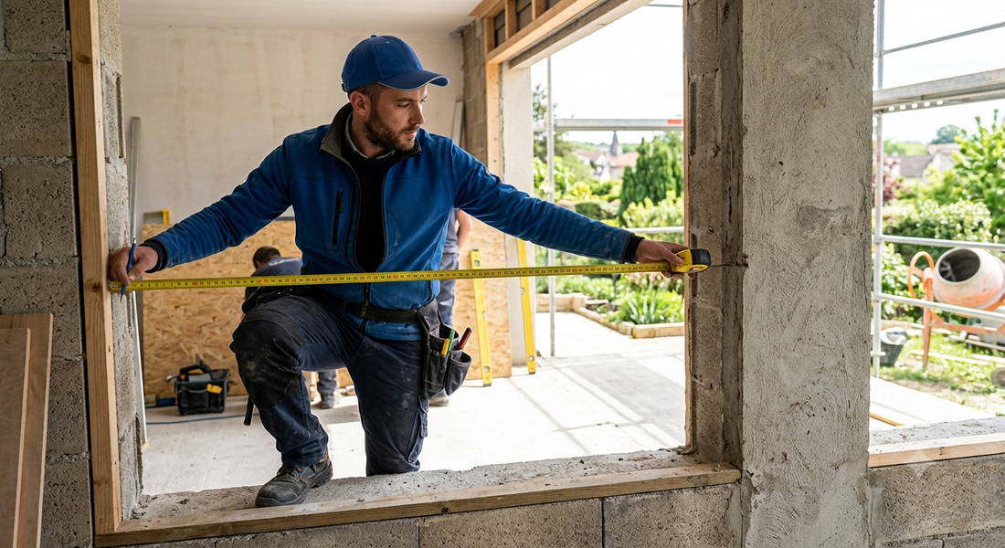 Comment prendre les dimensions d’une fenêtre ou d’une porte selon le type de pose ?