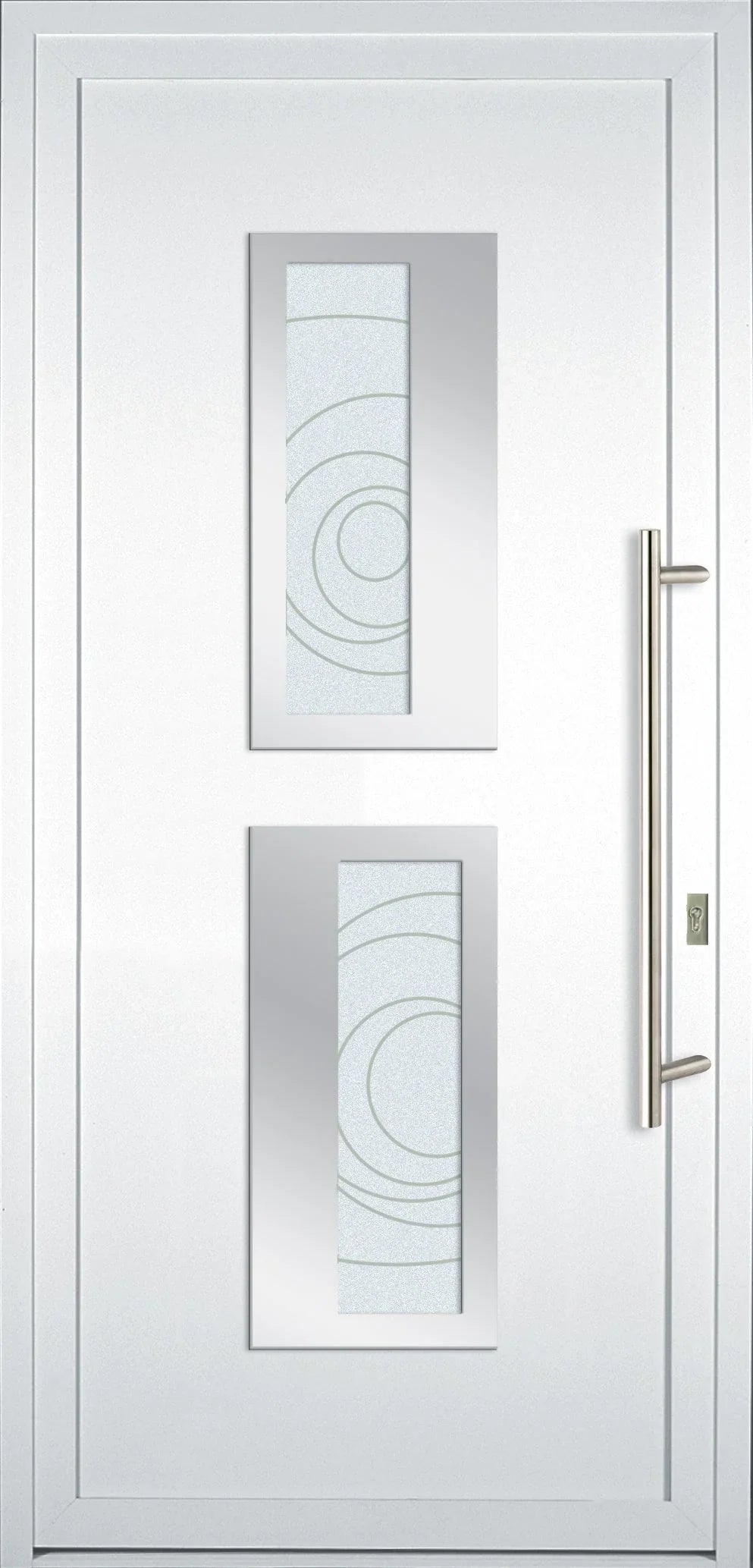 Portes d'entrée en PVC