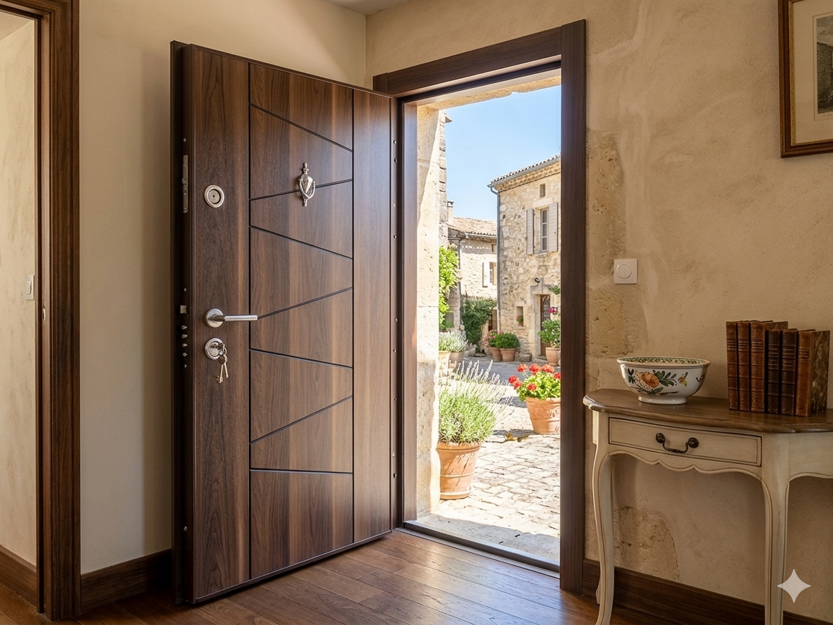 Portes d'entrée blindées