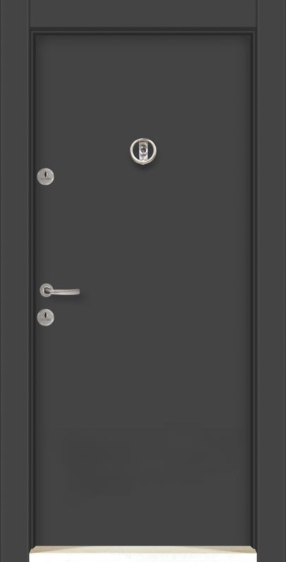 Porte d’entrée blindée D-240 Anthracite