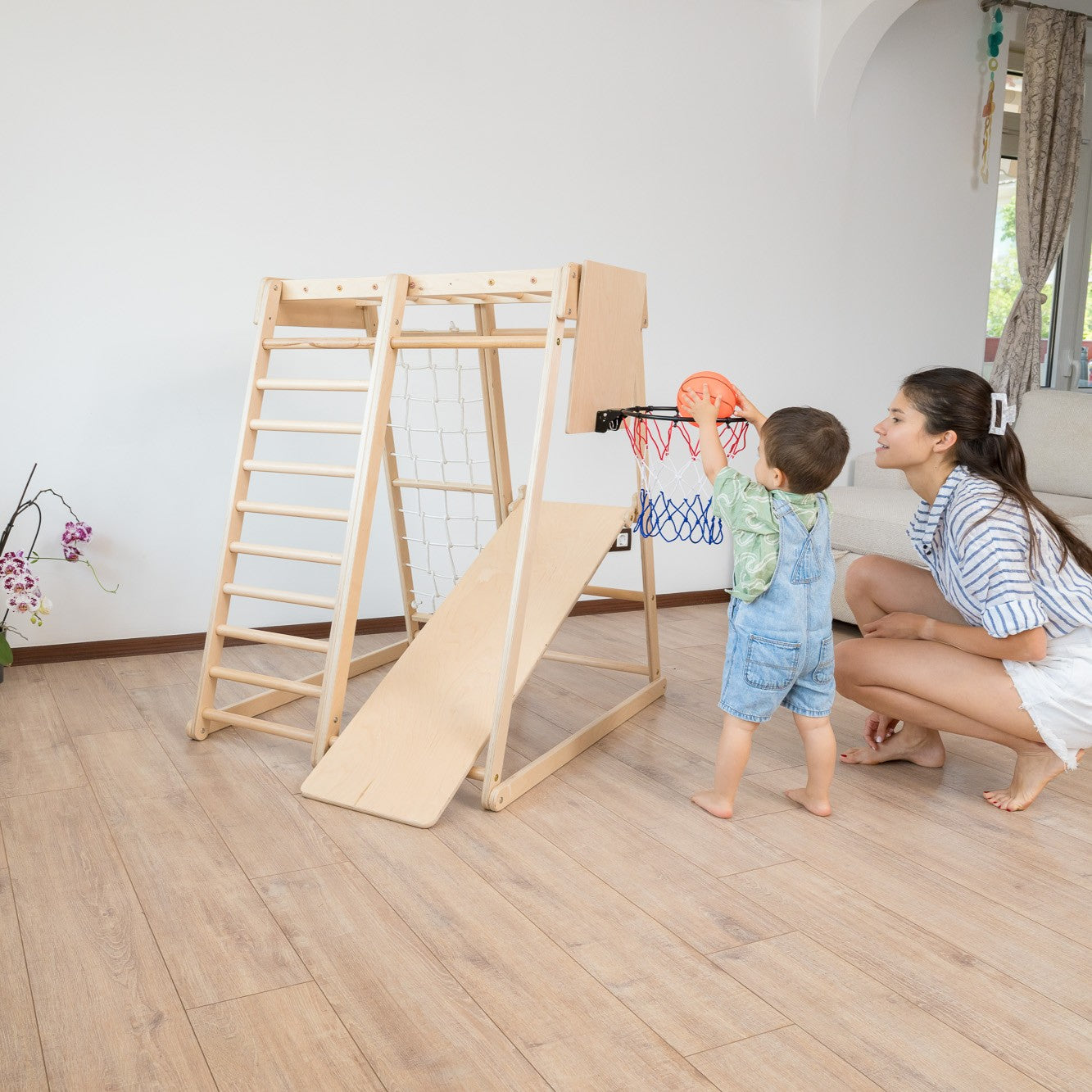 101_Panier de basket enfant (intérieur/extérieur)