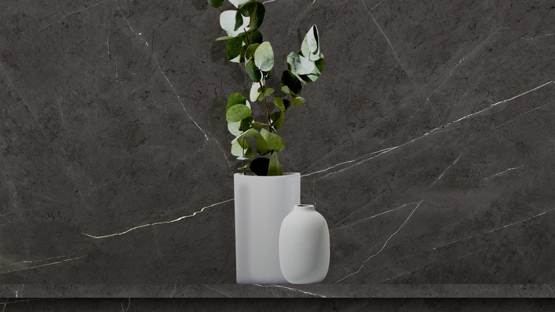 Plan de travail Pietra Grey – Gris foncé effet pierre