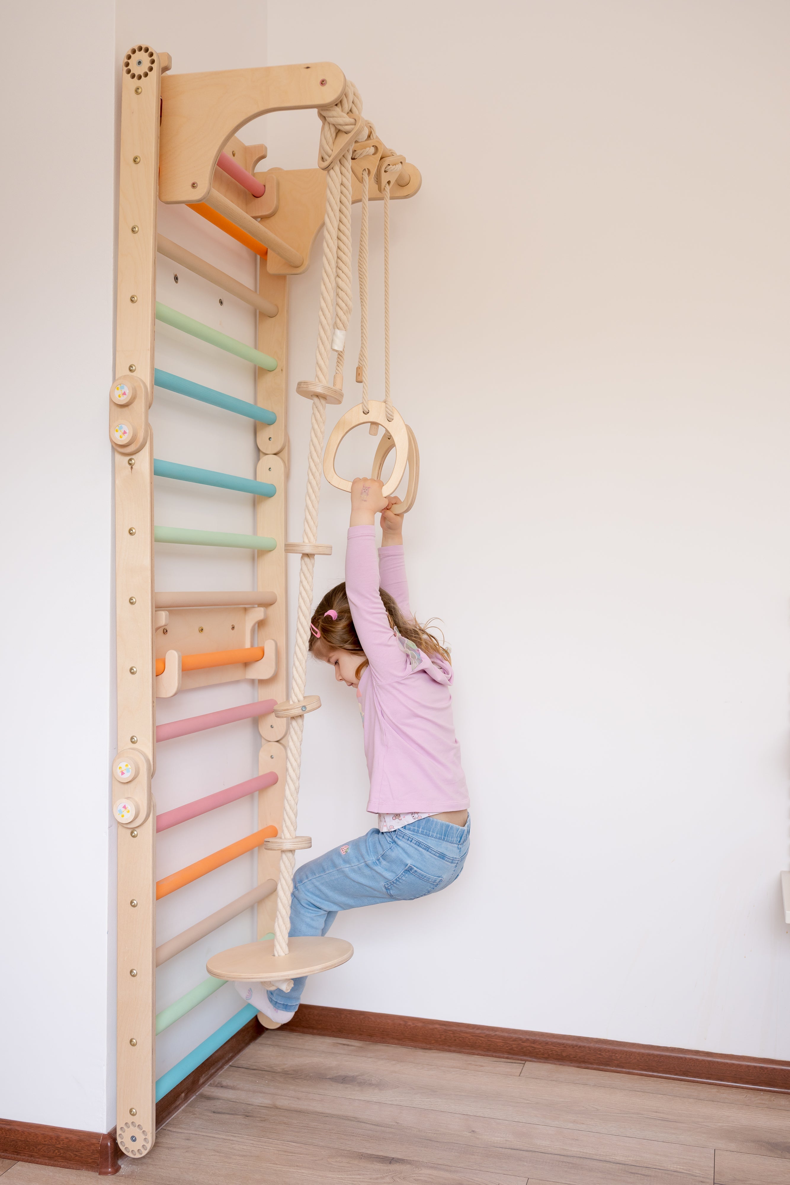 136_Anneaux de gymnastique pour enfant (réglables)