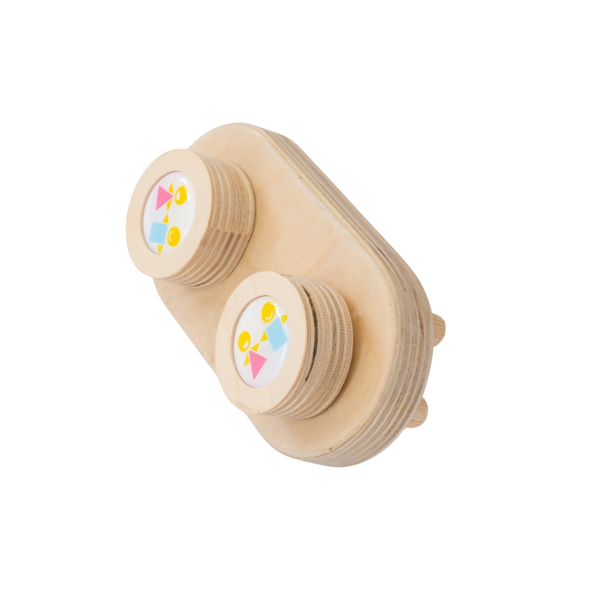 134_Attache de liaison en bois pour triangle de Pikler (accessoire)