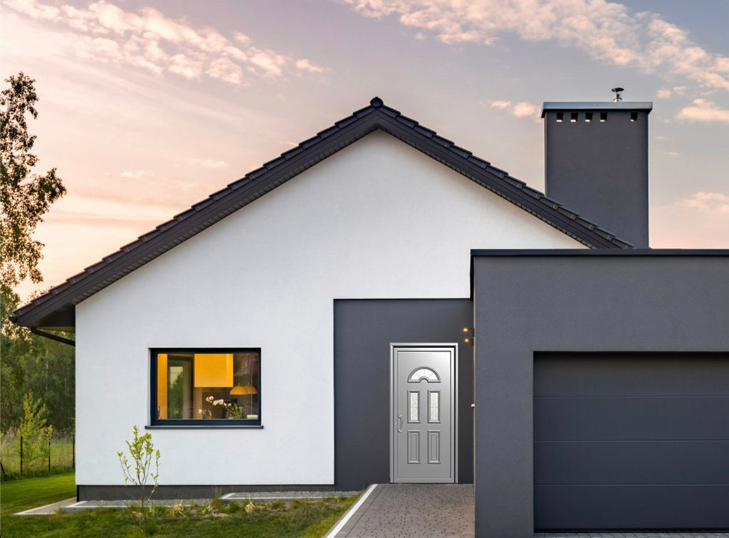 Porte d'entrée en aluminium CLASSIC DESIGN 2203-1