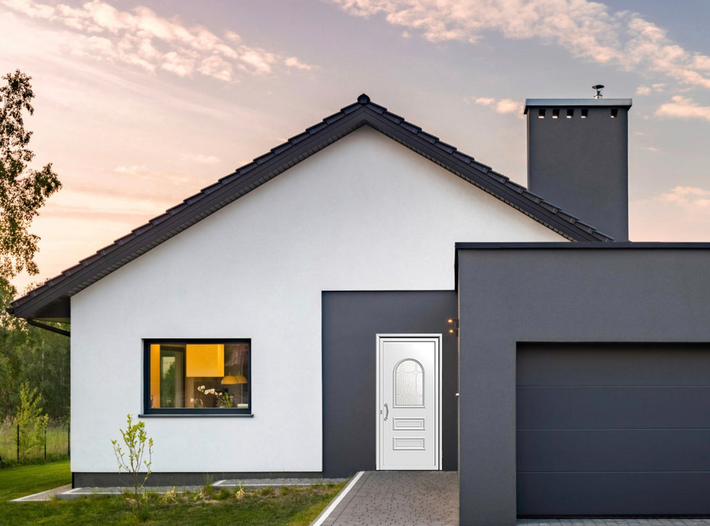 Porte d'entrée en aluminium CLASSIC DESIGN 2306