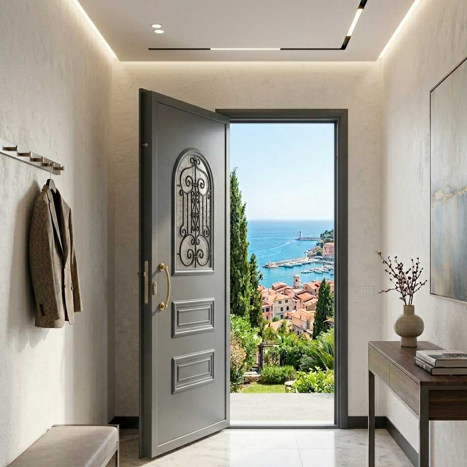 Porte d'entrée en ALU CLASSIC 2312