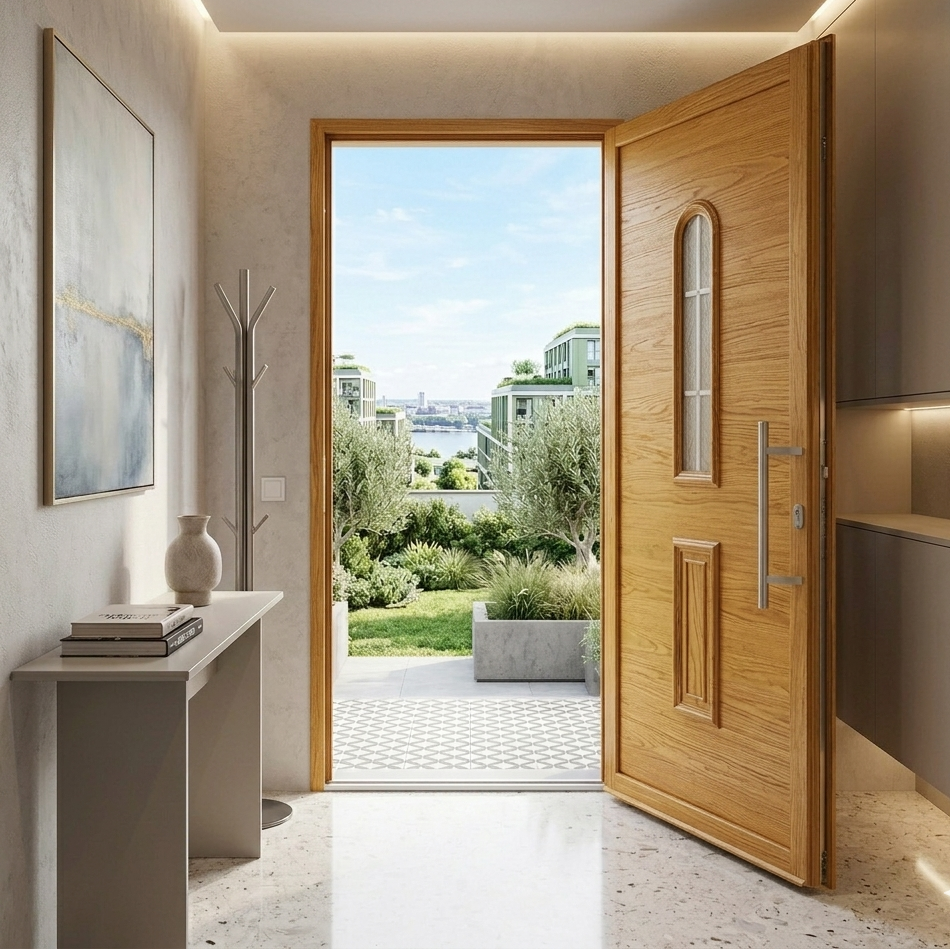 Porte d'entrée en ALU CLASSIC 3361