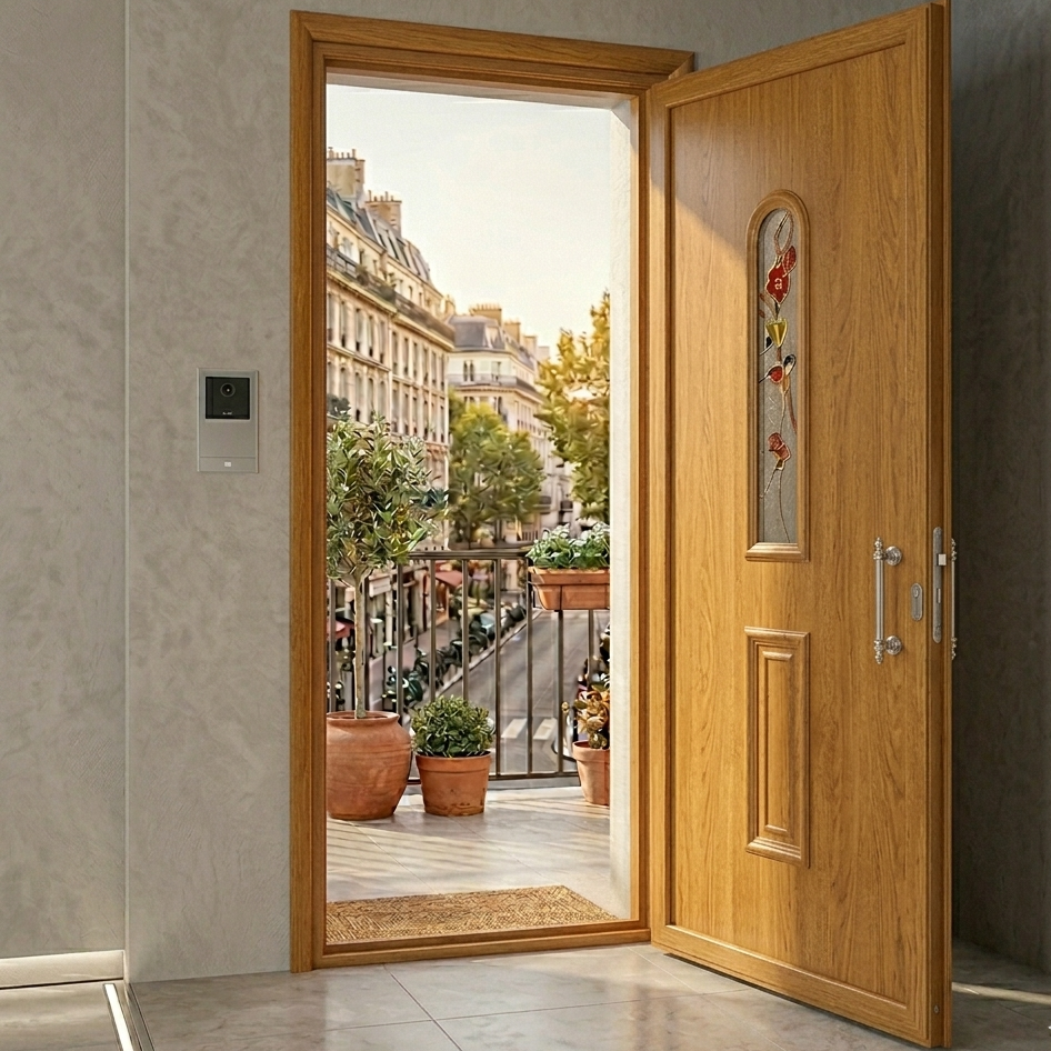 Porte d'entrée en ALU CLASSIC 3363