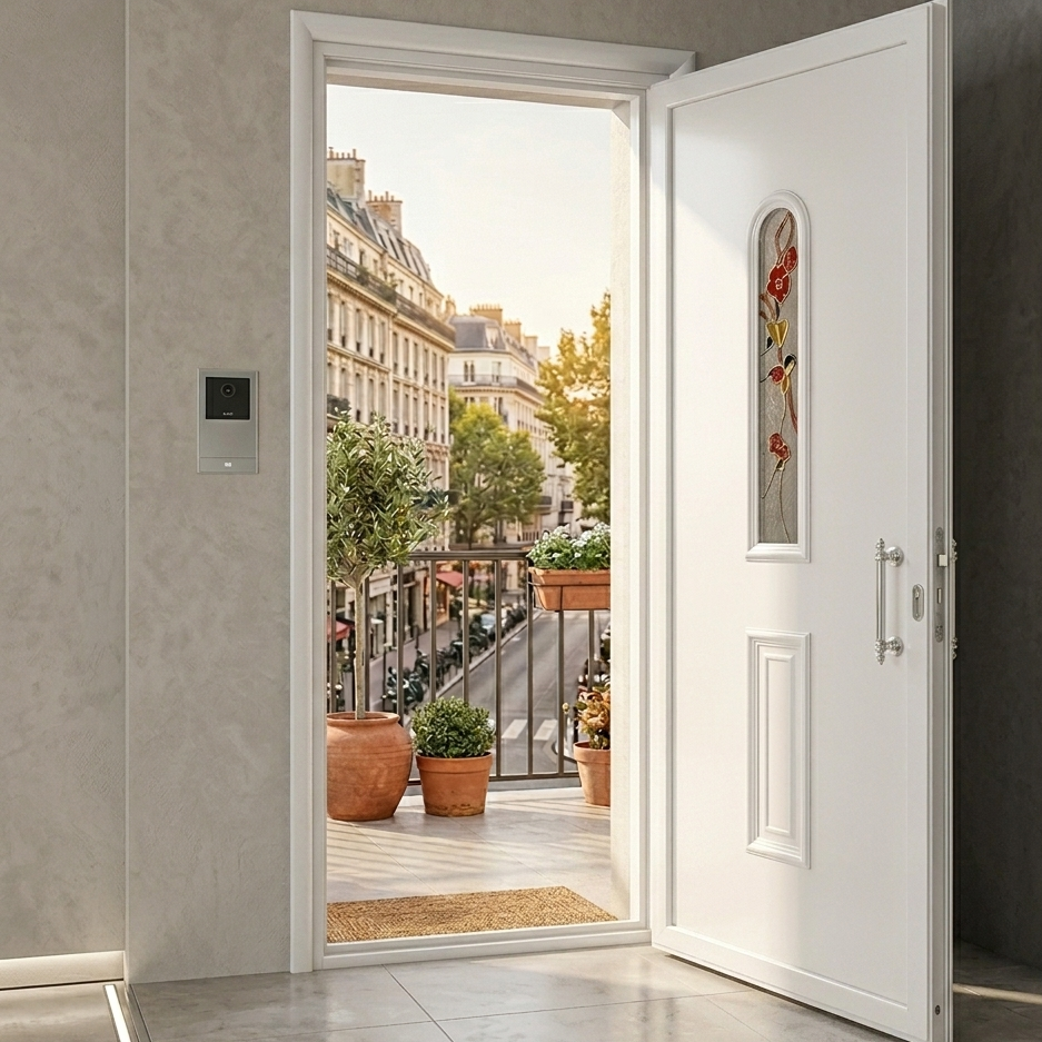 Porte d'entrée en ALU CLASSIC 3363