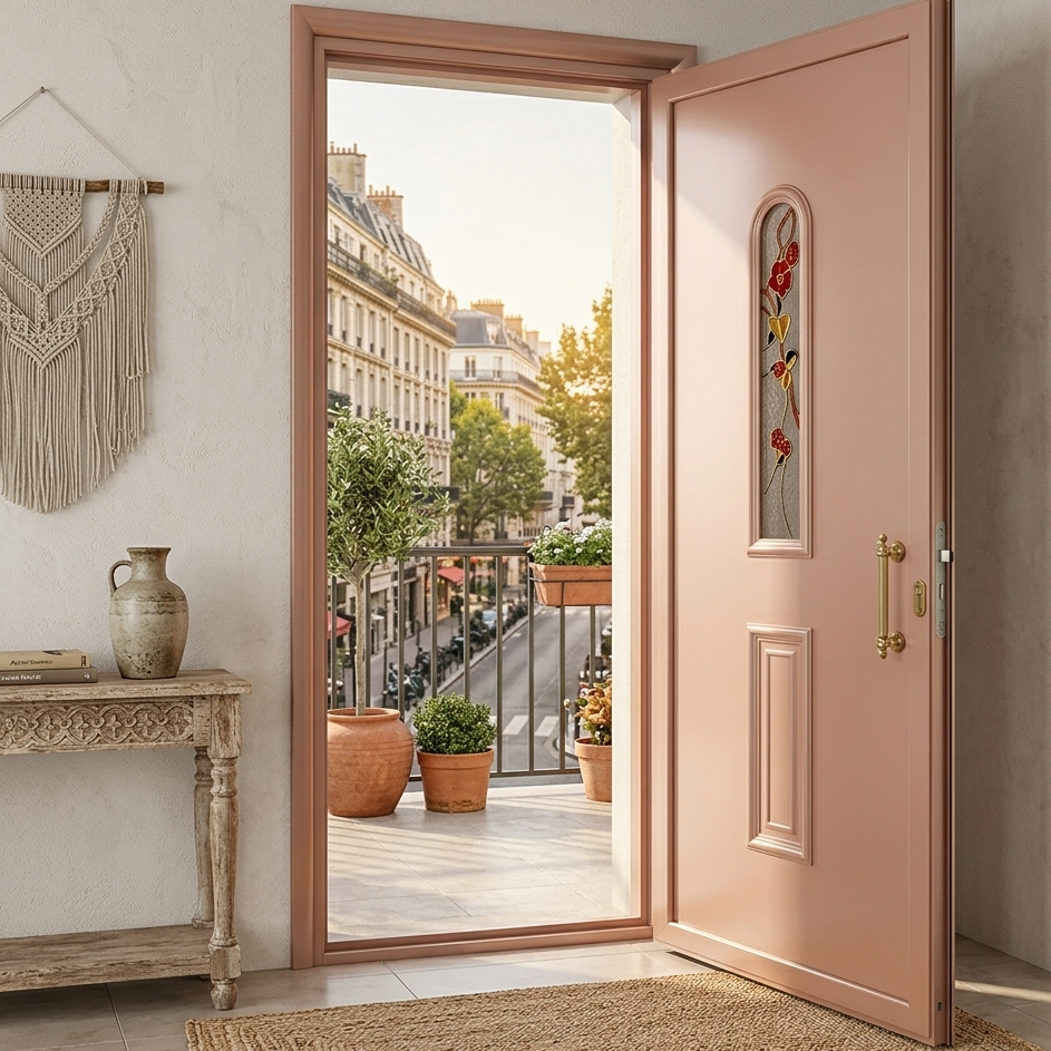 Porte d'entrée en ALU CLASSIC 3363