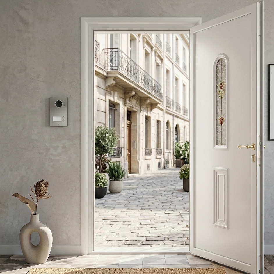 Porte d'entrée en ALU CLASSIC 3364