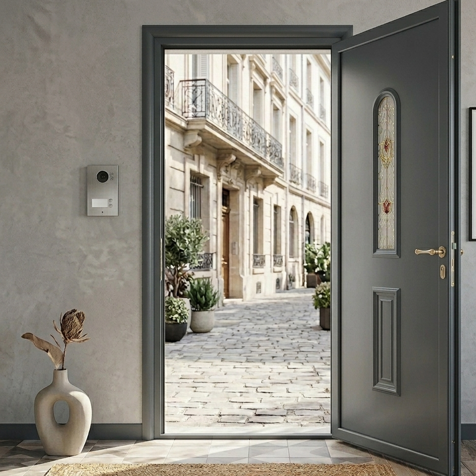 Porte d'entrée en ALU CLASSIC 3364
