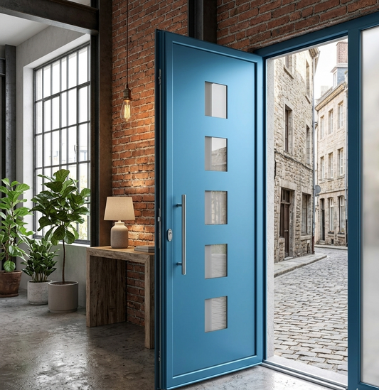 Porte d'entrée en ALU SIMPLEX 8011-2