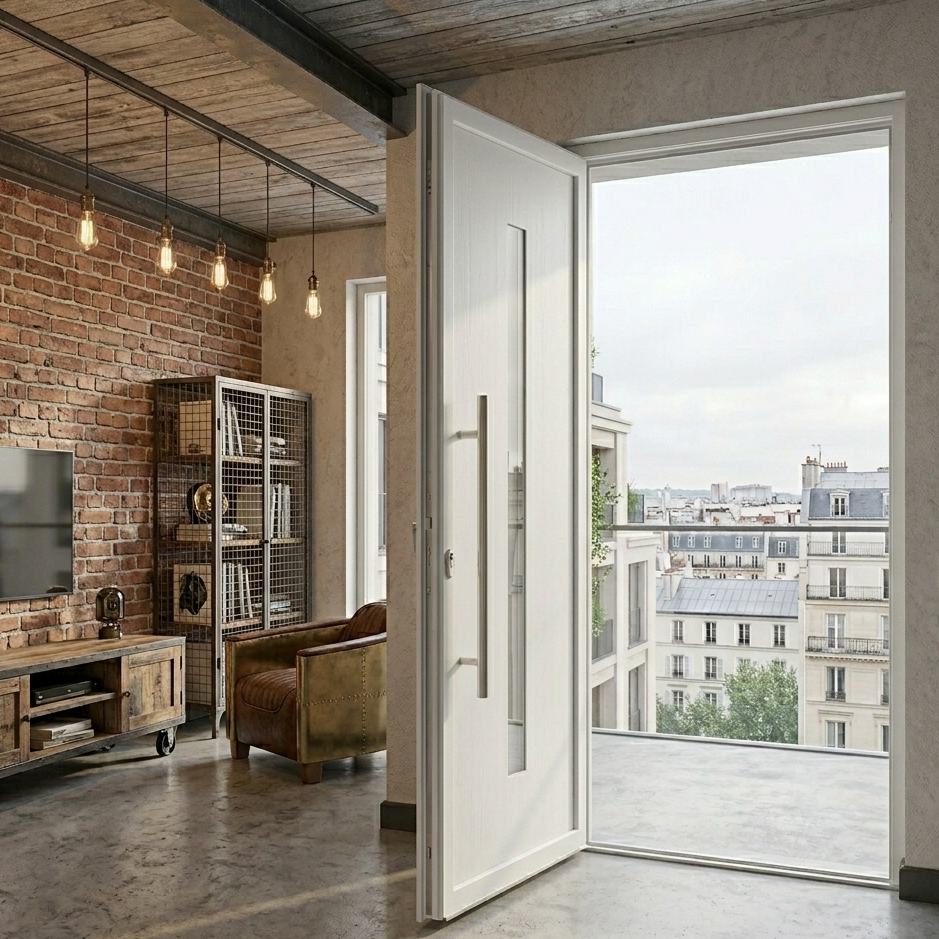 Porte d'entrée en ALU SIMPLEX 8011-0
