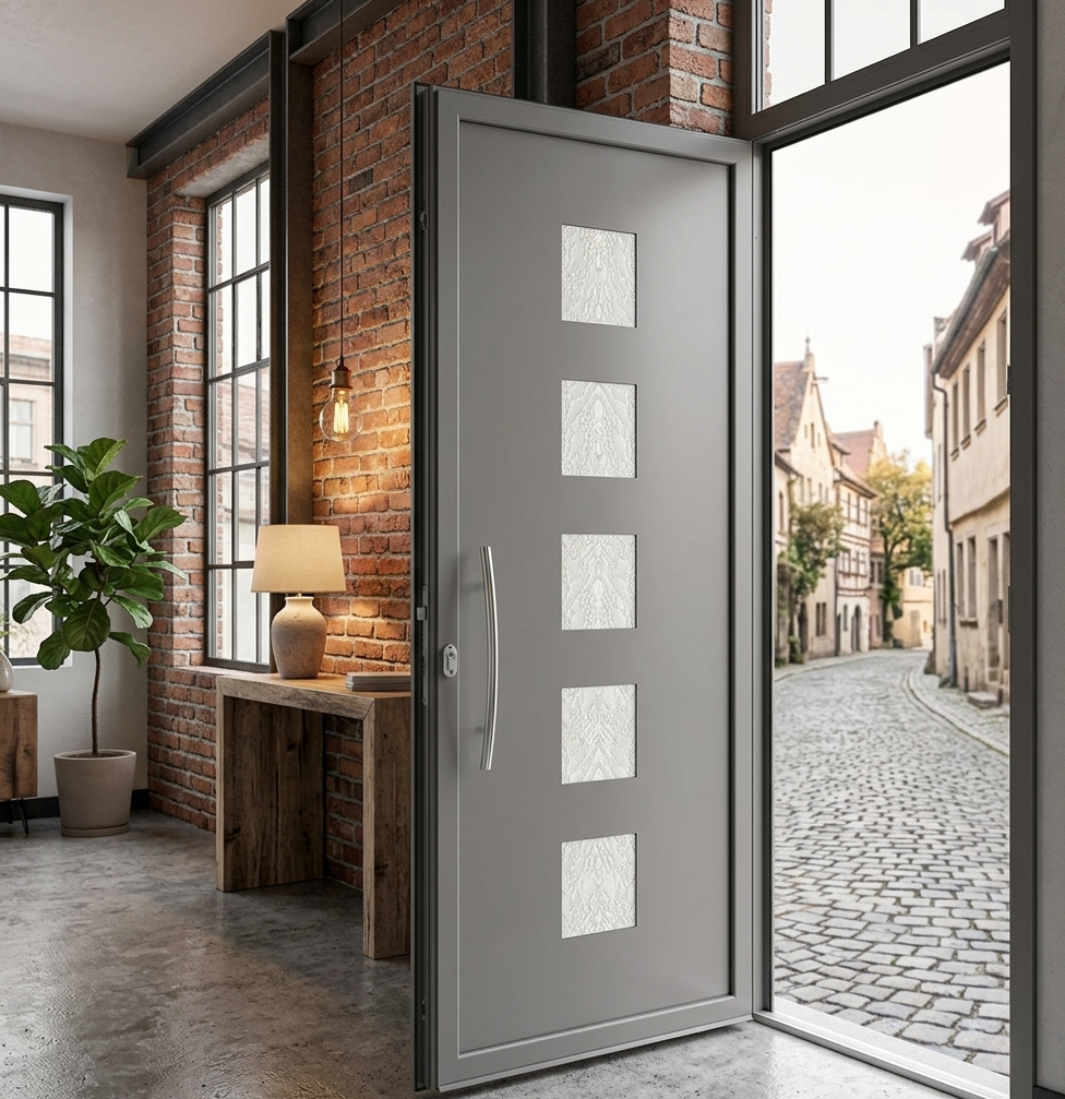 Porte d'entrée en ALU SIMPLEX 8012-1