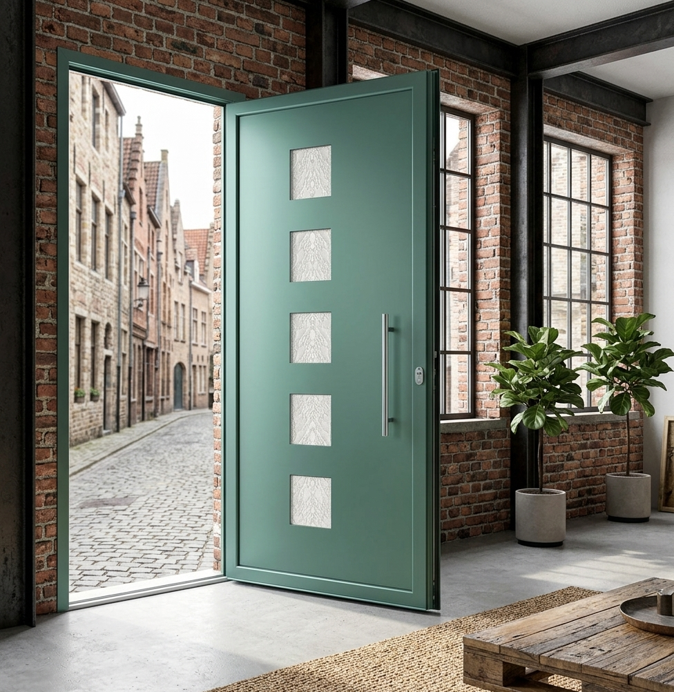 Porte d'entrée en ALU SIMPLEX 8012