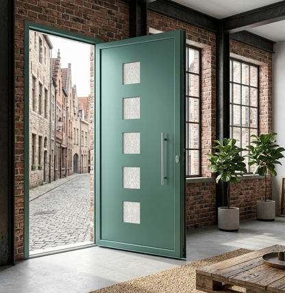 Porte d'entrée en ALU SIMPLEX 8012
