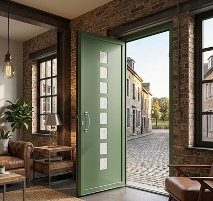 Porte d'entrée en ALU SIMPLEX 8022