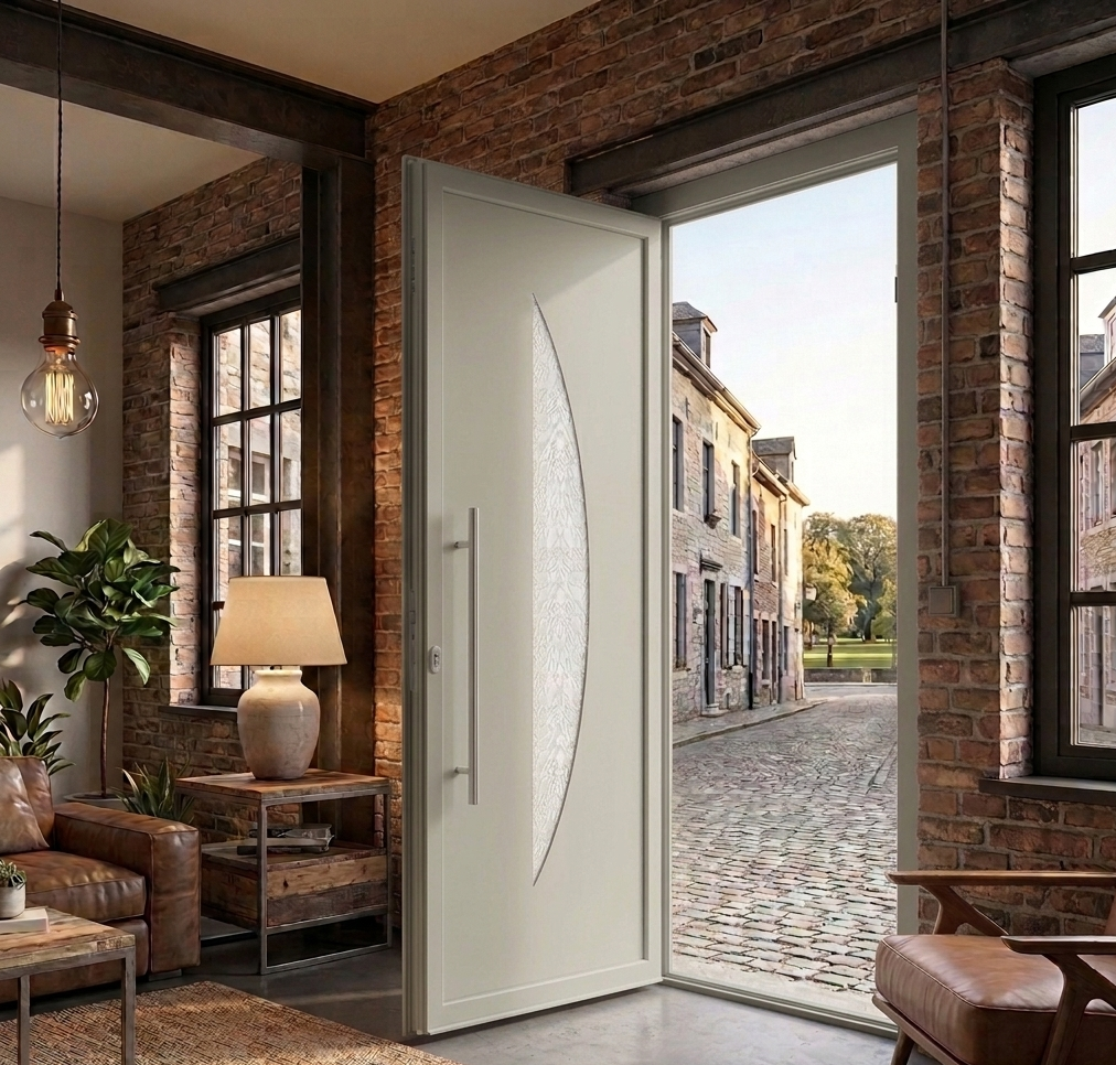 Porte d'entrée en ALU SIMPLEX 8031