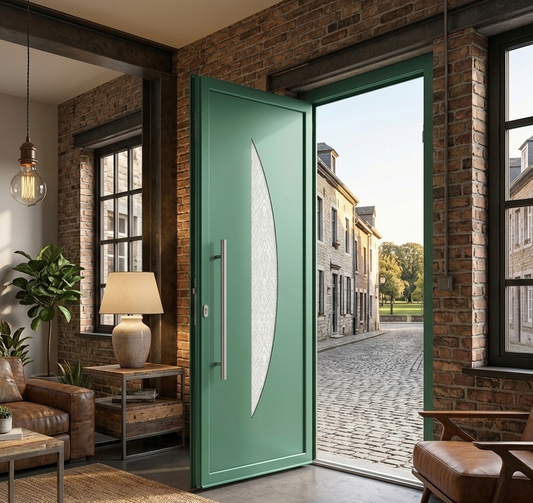 Porte d'entrée en ALU SIMPLEX 8032