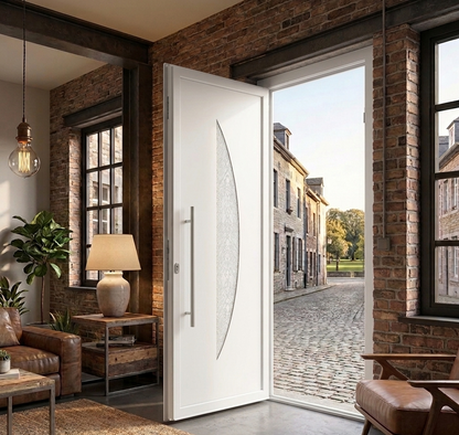 Porte d'entrée en ALU SIMPLEX 8032