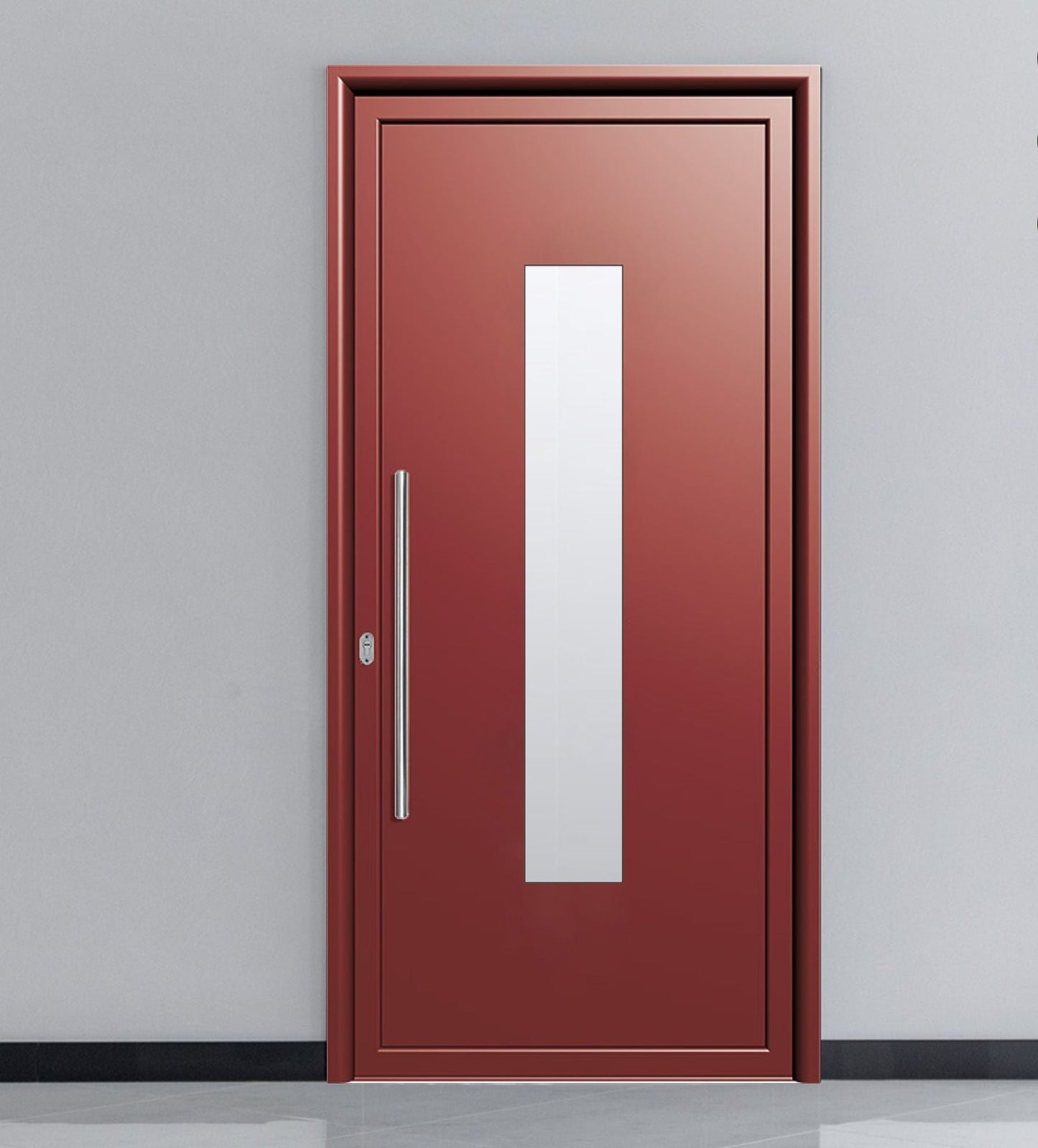 Porte d'entrée en ALU SIMPLEX 8041