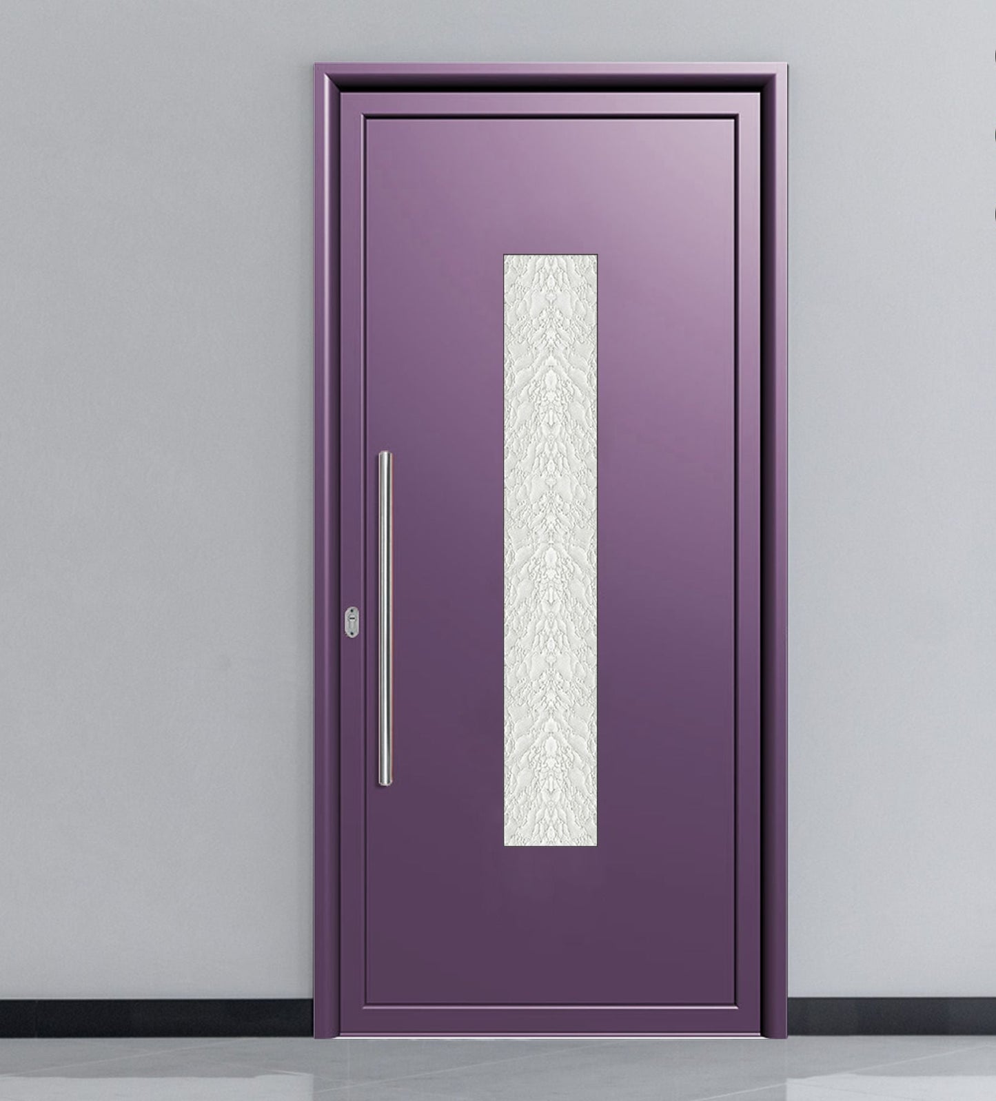Porte d'entrée en ALU SIMPLEX 8042