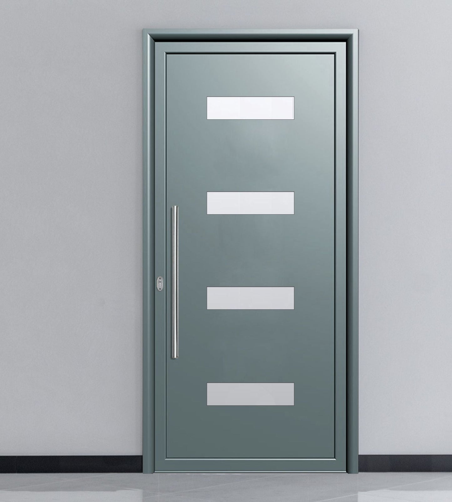 Porte d'entrée en ALU SIMPLEX 8051