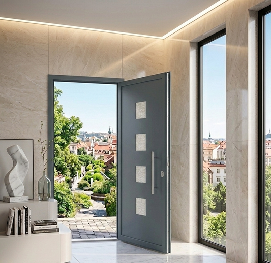 Porte d'entrée en ALU SIMPLEX 8061