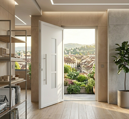 Porte d'entrée en ALU SIMPLEX 8091