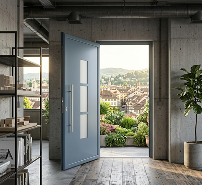 Porte d'entrée en ALU SIMPLEX 8091