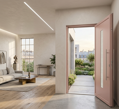 Porte d'entrée en ALU SIMPLEX 8112