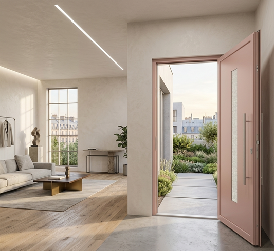 Porte d'entrée en ALU SIMPLEX 8112