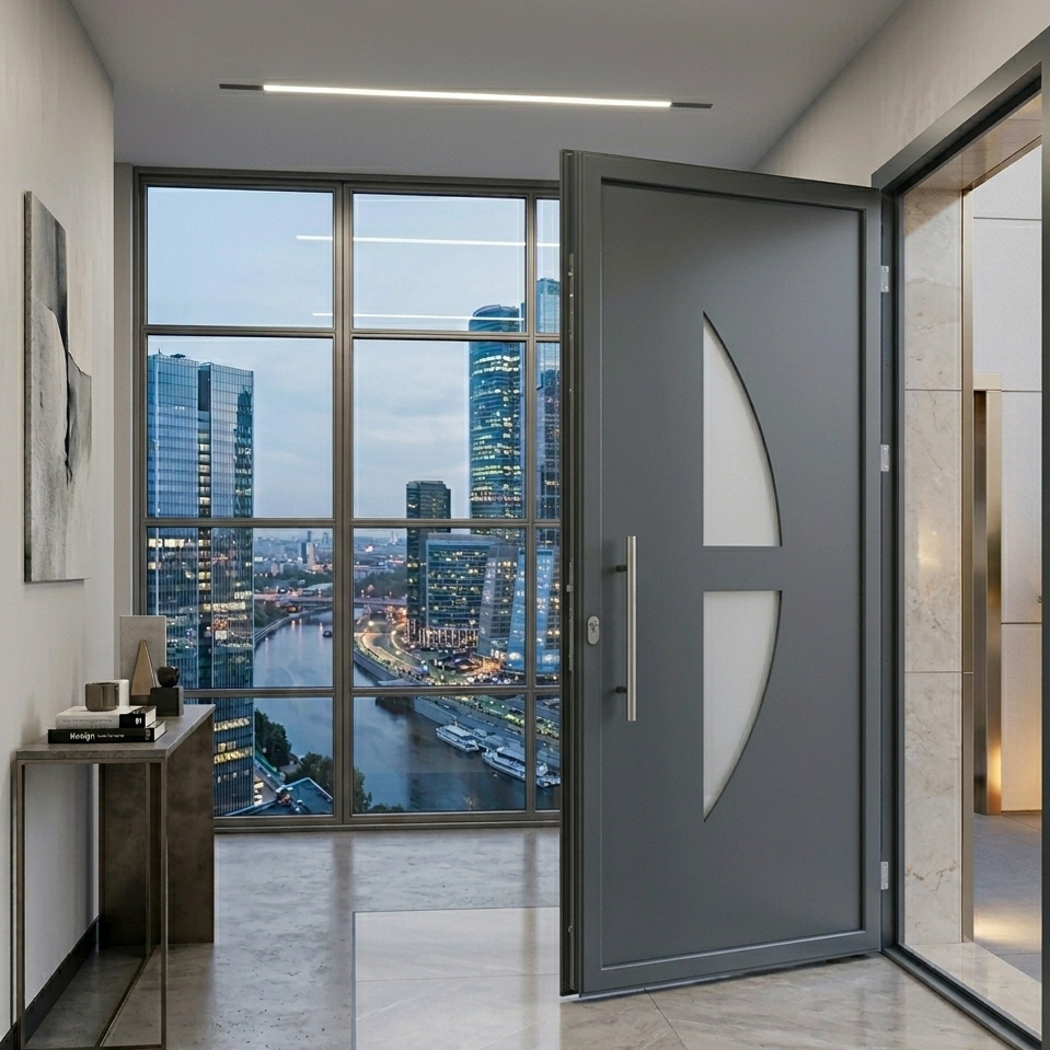 Porte d'entrée en ALU SIMPLEX 8131