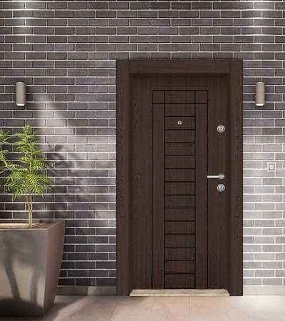 Porte blindée STRL -WEN M 09- 9211 (L.:900mm ; H.:2000mm)