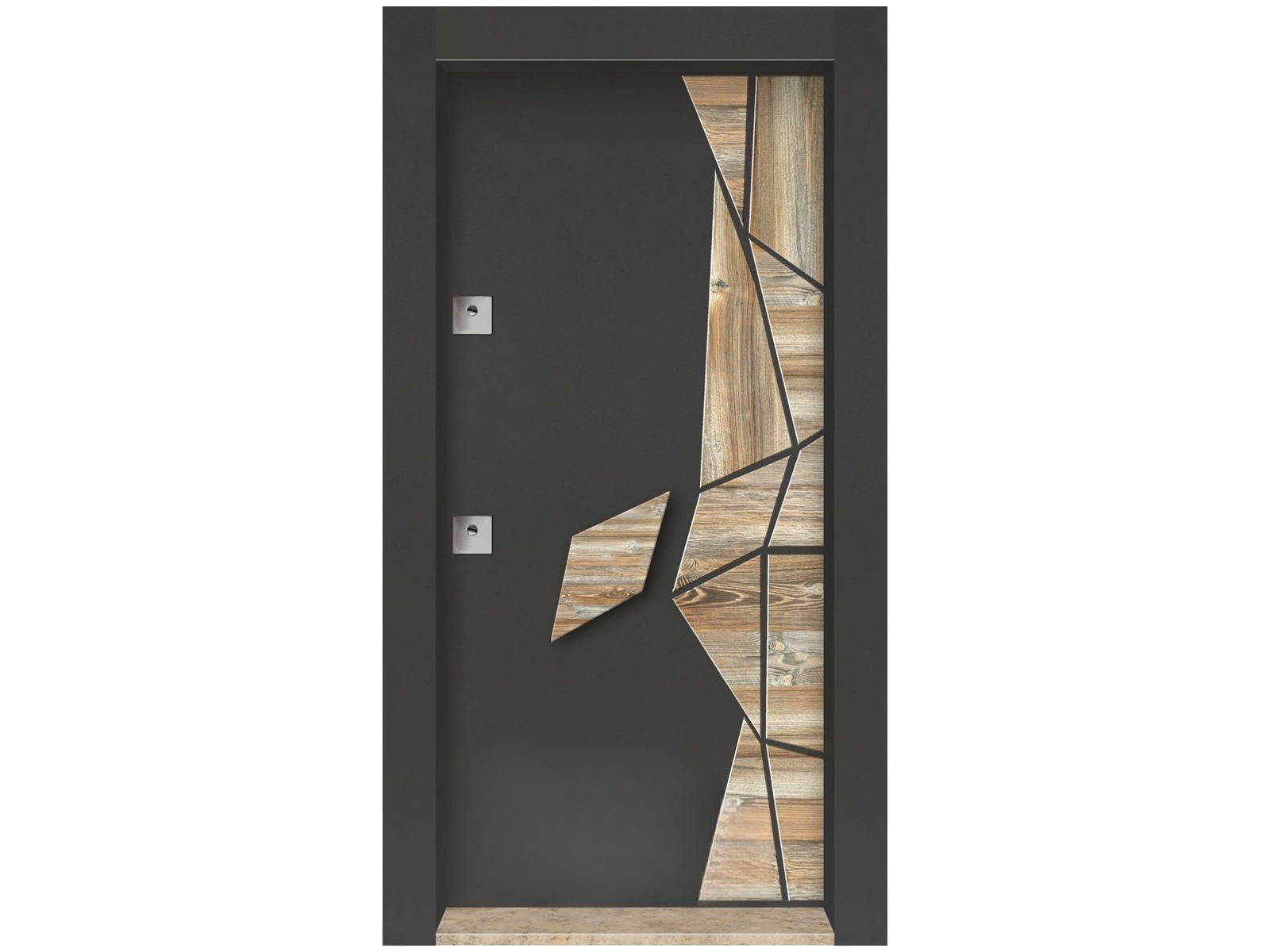 Porte blindée LUX -YRE16 - 9215 (L.:900mm ; H.:2000mm)