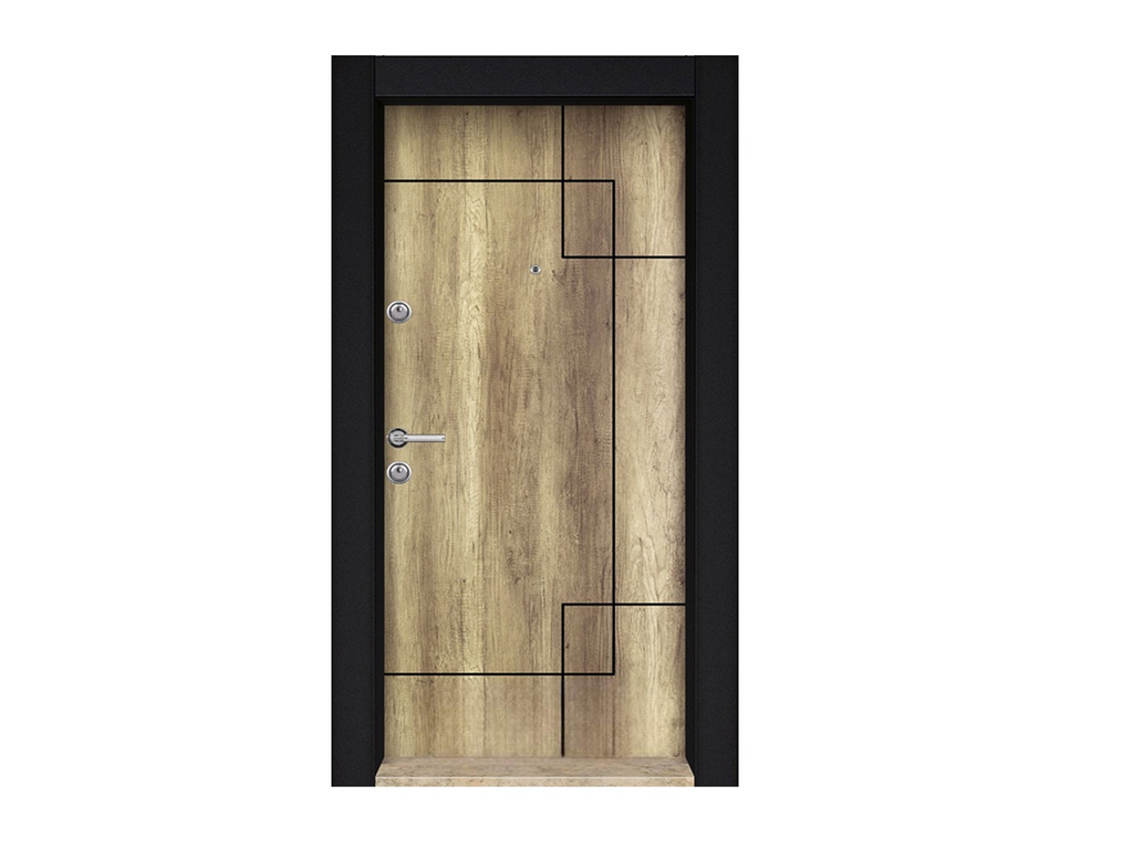 Porte blindée Parkdoor -Authentique- 9206 (L.:900mm ; H.:2000mm)