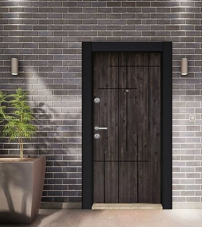 Porte blindée Parkdoor -RINGA- 9207 (L.:900mm ; H.:2000mm)