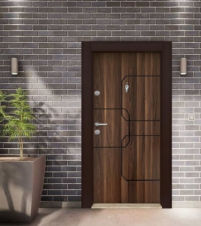 Porte blindée Parkdoor -HAS- 9208 (L.:900mm ; H.:2000mm)