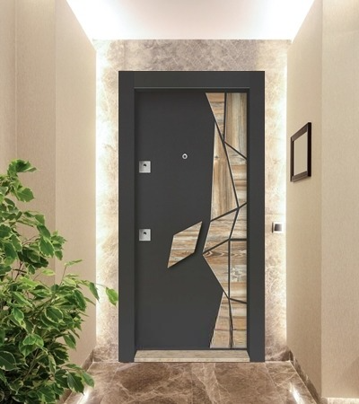 Porte d'entrée blindée PRKD  LUX - REY 16