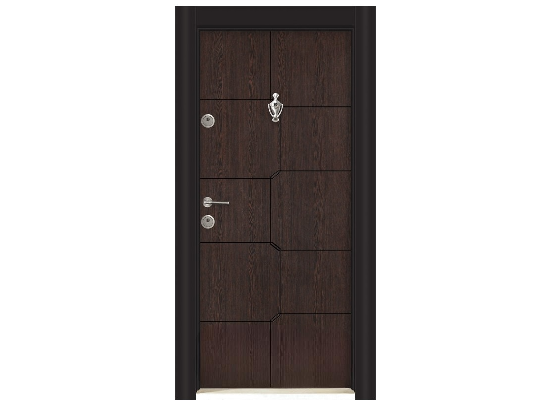 Porte blindée Parkdoor -SL209- 9232 (L.:900mm ; H.:2000mm)