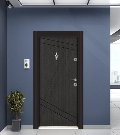 Porte blindée Parkdoor -SL211- 9233 (L.:900mm ; H.:2000mm)