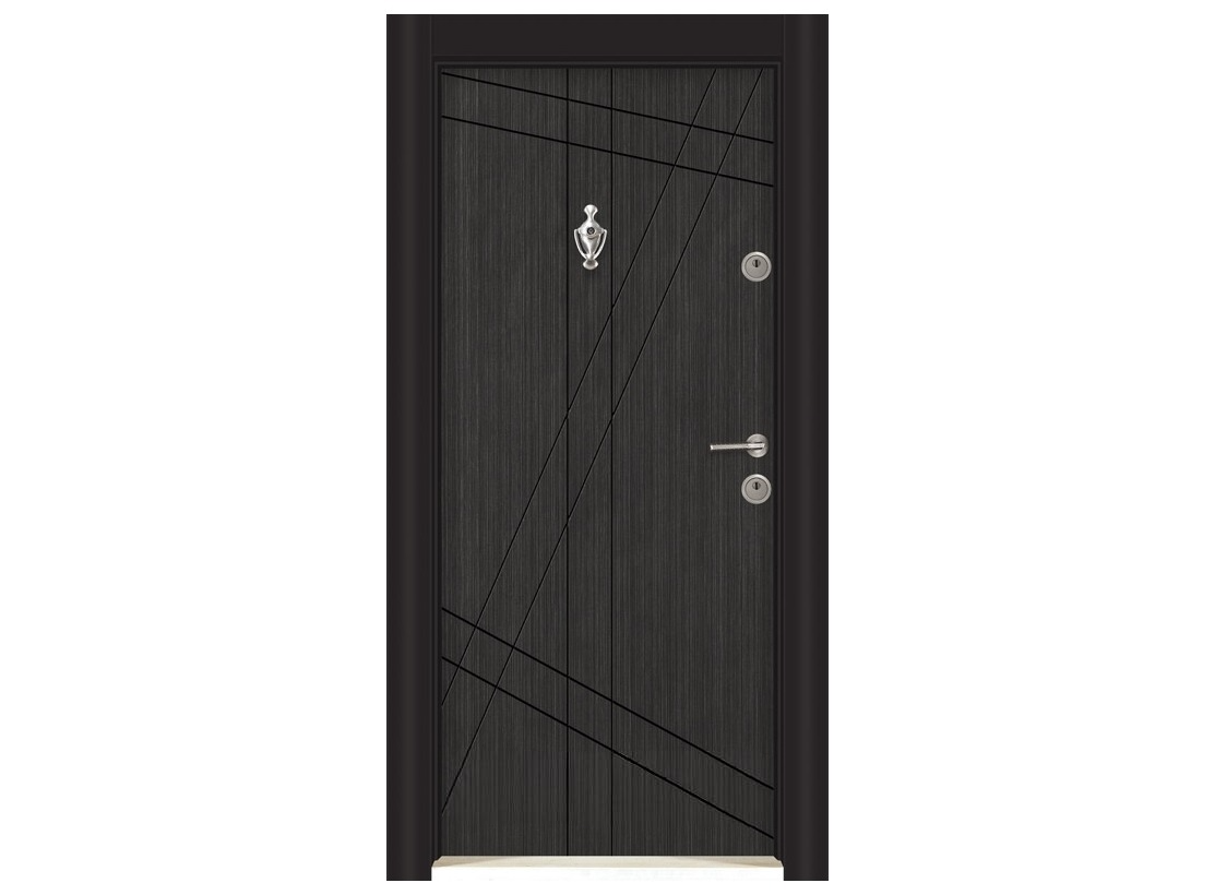 Porte blindée Parkdoor -SL211- 9233 (L.:900mm ; H.:2000mm)