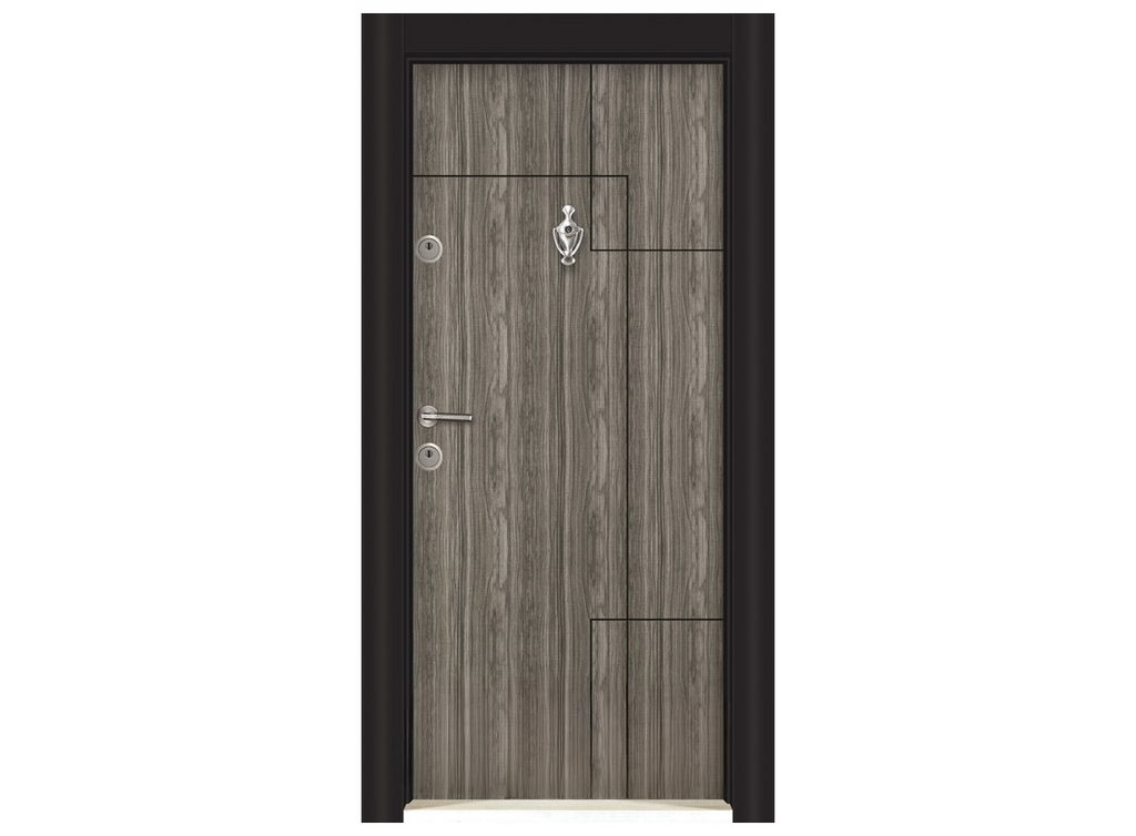 Porte blindée Parkdoor -SL218- 9234 (L.:900mm ; H.:2000mm)