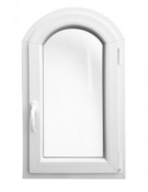 Fenêtre PVC cintré 1 ventail ouvrant